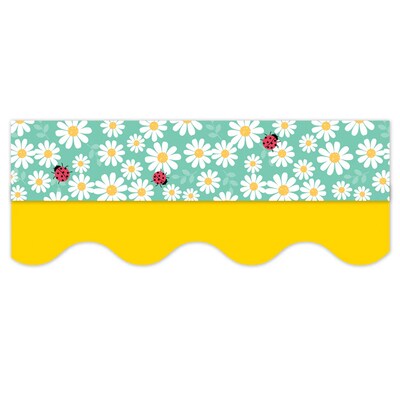 Creative Teaching Press Core Decor EZ Border, 3" x 2', Daisy Bug, 24/Pack, 3 Packs/Bundle (CTP11047-3)