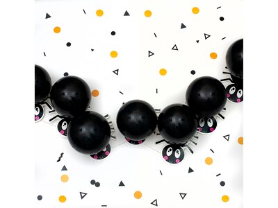 Pukka Party Spider Halloween Balloon Garland Kit, Black (PTY107)