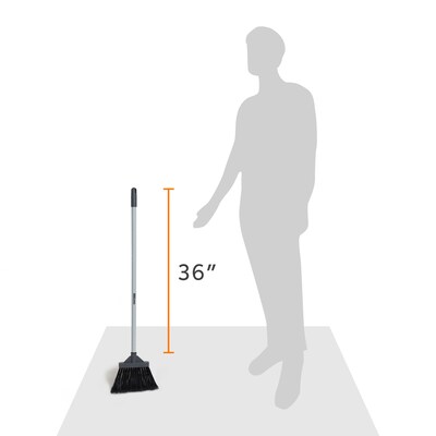 Coastwide Professional™ 36" Lobby Broom, Gray (CW61069-CC)