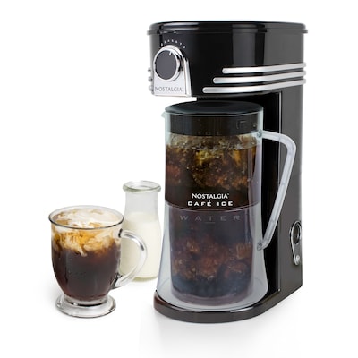Nostalgia 12-Cups Automatic Coffee Maker, Black (NCIT3PLSBK)