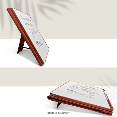 SaharaCase Indy Series Bi-Fold Folio Case for reMarkable Paper Pro, Espresso (TB00434)