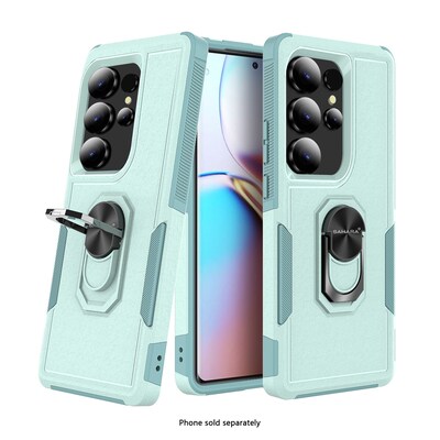 SaharaCase Raider Phone Case for Galaxy S25 Ultra, Shock Absorbing, Oasis Aqua (CP00769)