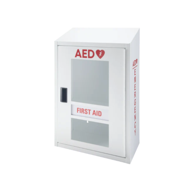 Victor AED Combo Cabinet With Alarm, White (PB3070)