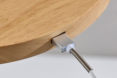 Adesso Caldwell 62"H Antique Brass Floor Lamp with White Linen Shade (4229-21)