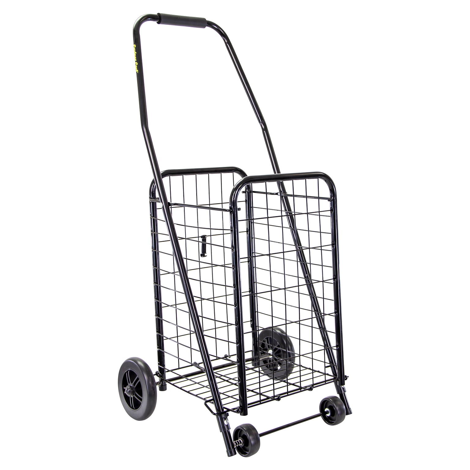Dbest Cruiser Cart Sport Foldable Rolling Shopping Cart, Black (01-935)