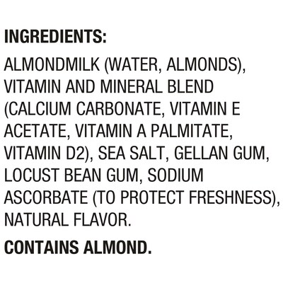Silk Unsweetened Almond Milk, 32 oz. (WWI00172)