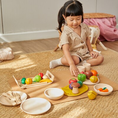 PlanToys Fruit and Vegetable Food Set (PTS3416)