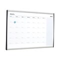 Quartet Arc Magnetic Painted Steel Calendar Whiteboard, Aluminum Frame, 2.5 x 1.5 (ARCCP3018)