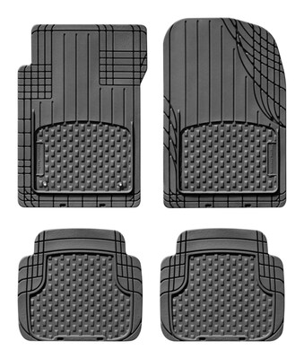 WeatherTech Front & Rear Car Mats in Black