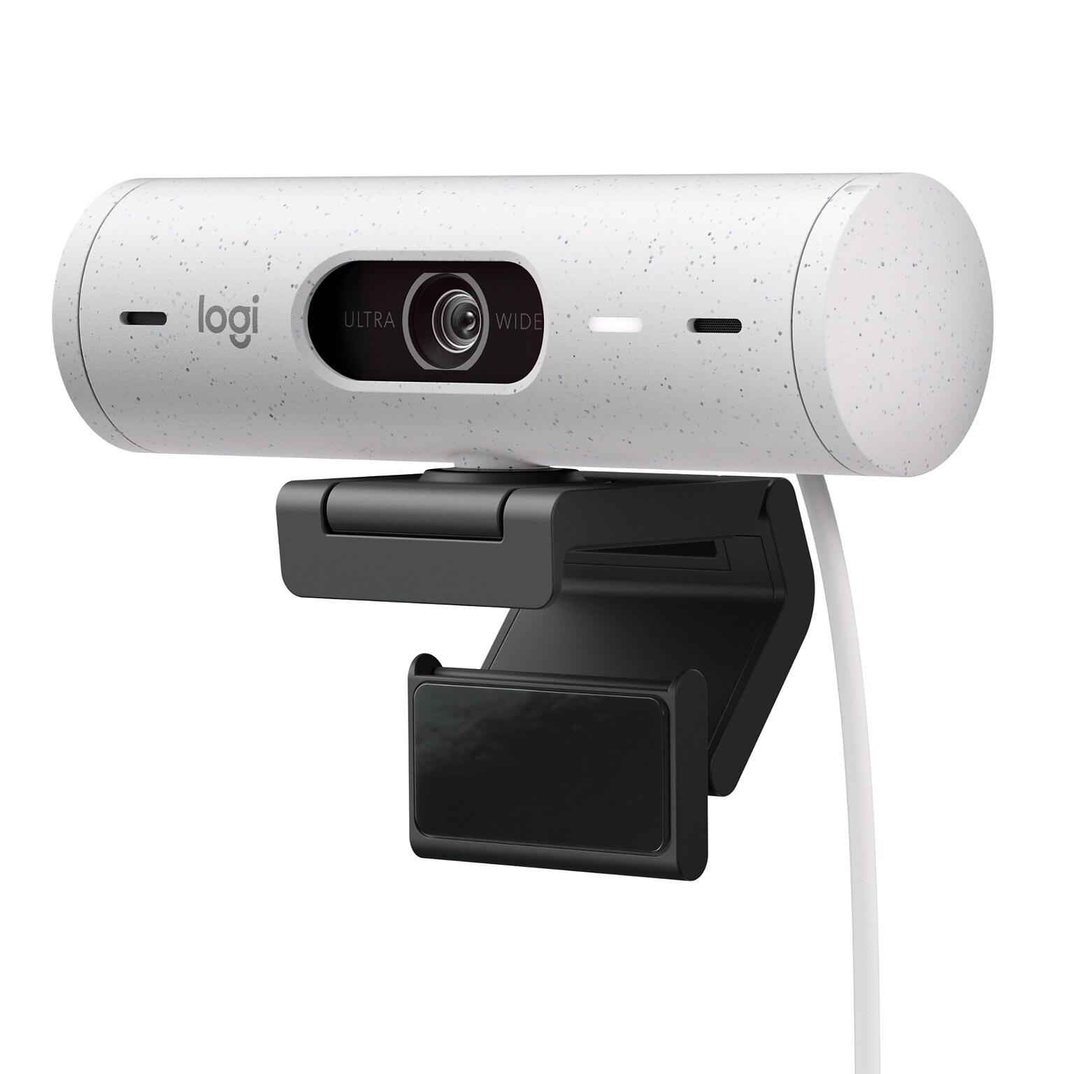 Logitech Brio 500 HD 1920 x 1080 Webcam, 4 Megapixels, Off-White (960-001427)