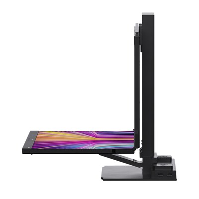 Mobile Pixels Geminos X 24" 75Hz Dual-Screen Stacked LCD Monitor, Black (MPX1161001P02)