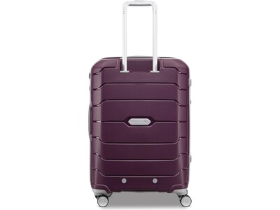 Samsonite Freeform 27.95 Hardside Suitcase, 4-Wheeled Spinner, TSA Checkpoint Friendly, Amethyst Pu
