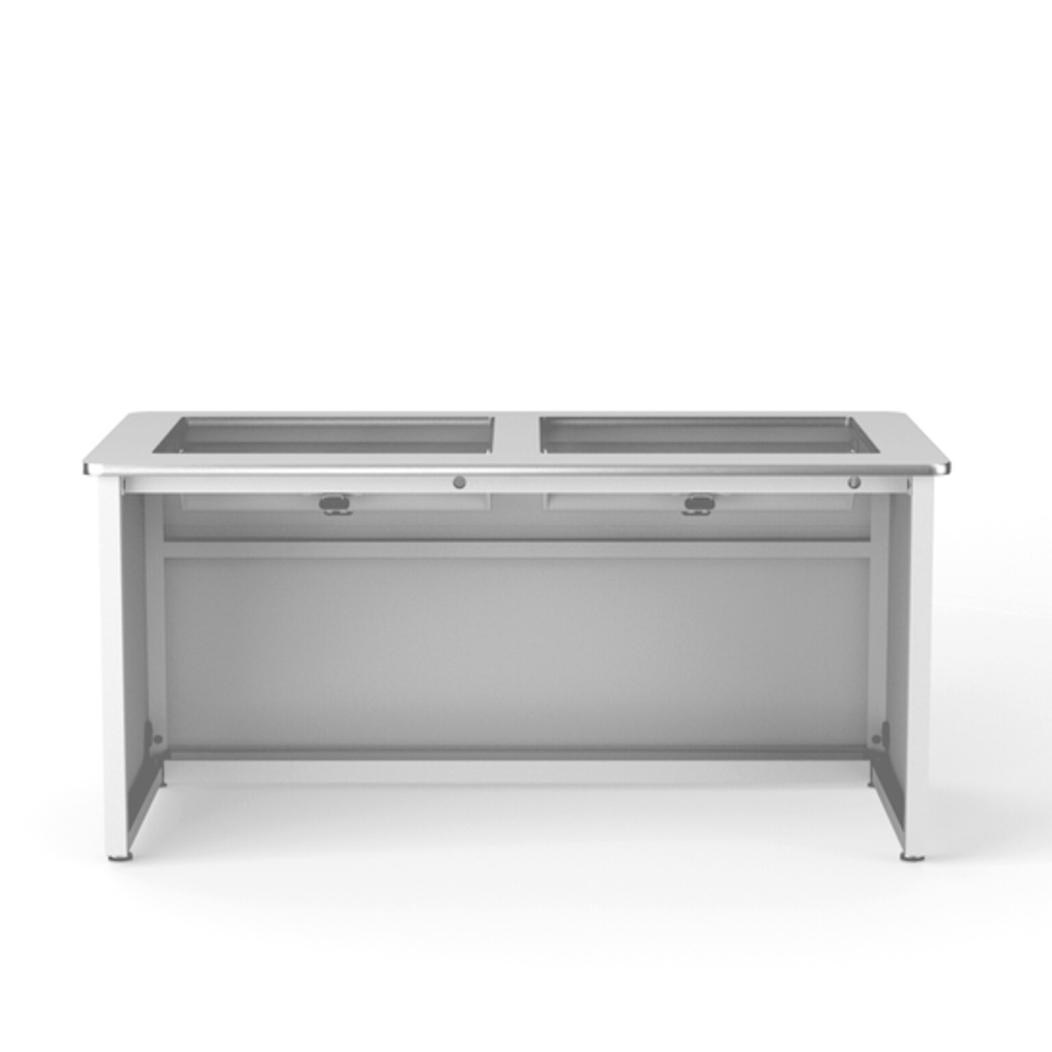 VersaDesk 60W Downview Computer Desk, White (DV6030-WW)