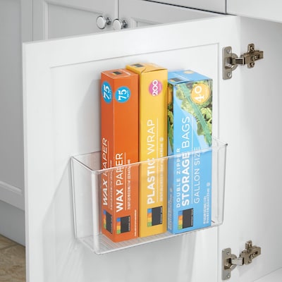 iDESIGN Adhesive Organizers, Clear, 2/Set (27933M2)