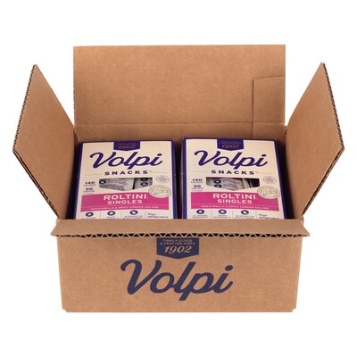 Volpi Roltini Singles, Spicy Salami & Mozzarella, 1.5 oz, 24/Pack (220-02485)