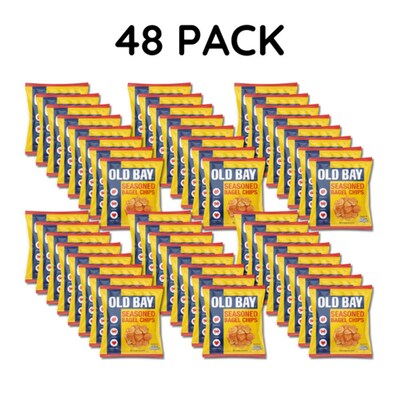Old Bay Seasoned Bagel Chips, 1 oz., 48/Pack (220-02686)