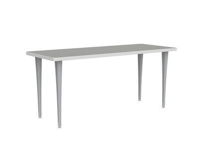 Safco Rumba Training Room Table, 24" x 60", Fashion Gray (RBA6024PGSLFNGY)
