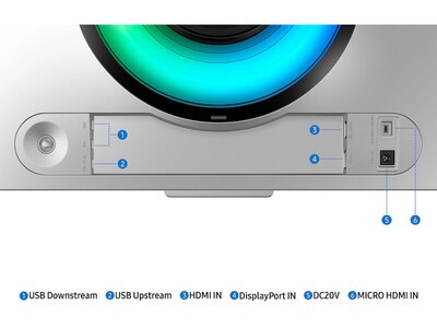 Samsung Odyssey G9 49" Curved 240Hz OLED Gaming Monitor, Silver (LS49CG954SNXZA)
