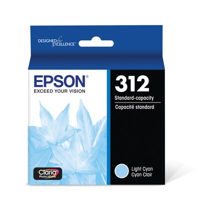 Epson T312 Light Cyan Standard Yield Ink Cartridge