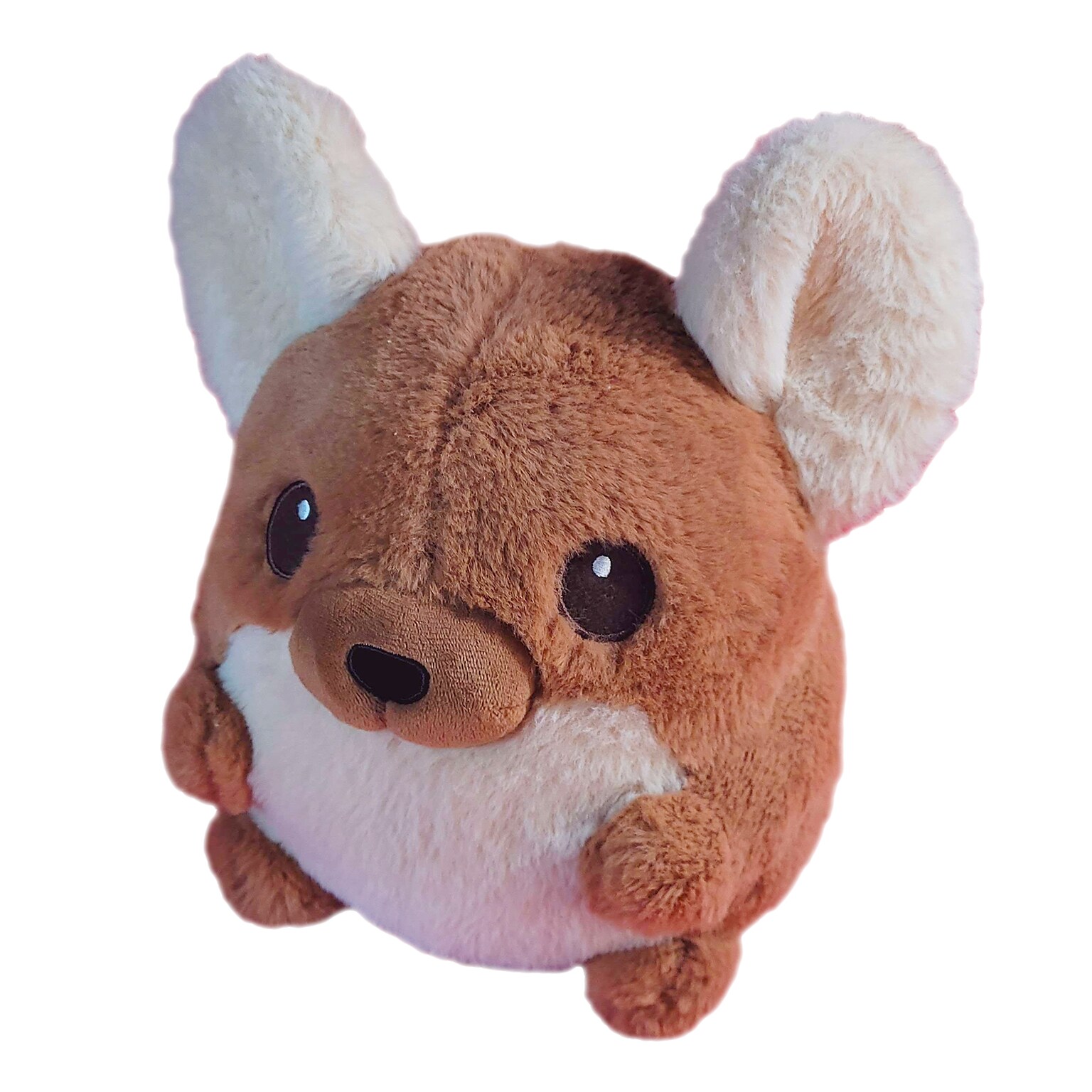 Borbs Breb Chinchilla Stuffed Animal, Multicolored (HFBCHINCHILLA)