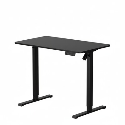FlexiSpot FQ2 48W Electric Rectangular Adjustable Standing Desk, Black (FQ2B-1260)