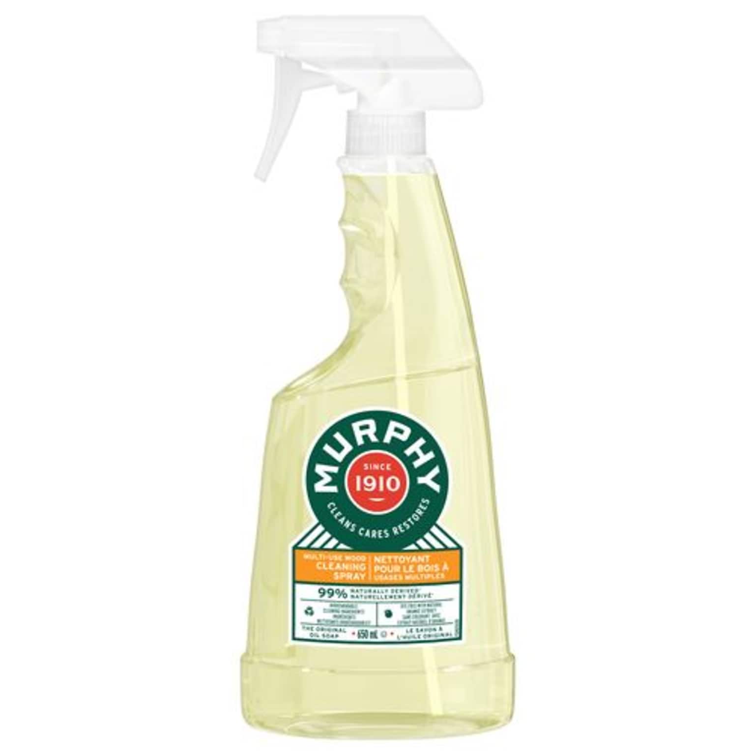 Murphy Oil Soap Spray Wood Cleaner, Orange, 22 Fluid Oz. (101031)