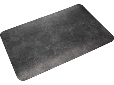 Crown Mats Workers-Delight Slate Anti-Fatigue Mat, 36 x 144, Dark Gray (WX 1232DG)