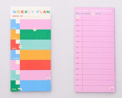 Ban.do Weekly and Daily Planner Pad Set