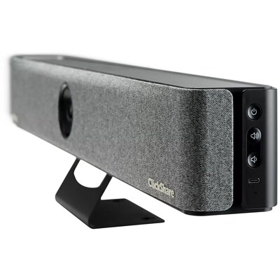 Barco ClickShare HD 4K All-in-One Video Bar Pro Conferencing Webcam, Black (R9861633USB2)