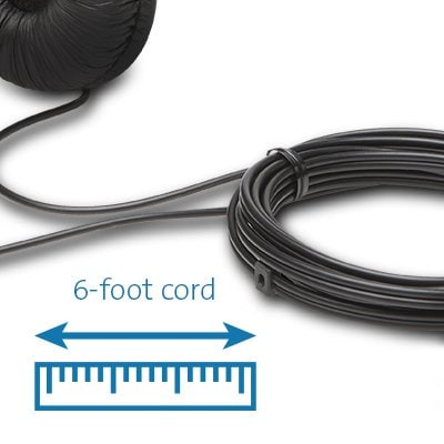 Kensington Hi-Fi 3.5mm Stereo On-Ear Computer Headset, MT Certified (K97603WW)
