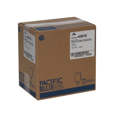 Pacific Blue Ultra Gentle Foaming Hand Soap Refill by GP PRO, 1200 mL, 4/Pack (43818)