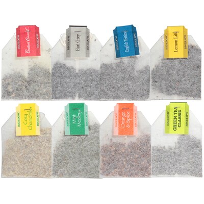 Bigelow Variety Pack Assorted Tea Bags, 64/Box (10568)