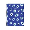 2023 Willow Creek Turkish Blue Eye Dot 6.5 x 8.5 Weekly Planner, Multicolor (30684)