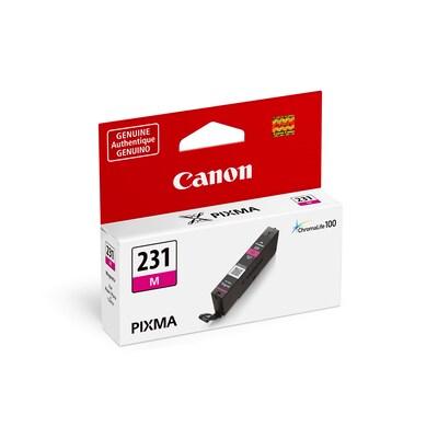 Canon Genuine CLI-231M Magenta Standard Yield Ink Cartridge (6676C001)