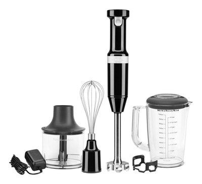 KitchenAid Cordless Variable Speed Hand Blender - Onyx Black