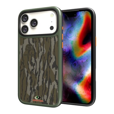 cellhelmet Fortitude MagSafe Phone Case for Apple iPhone 17 Pro Max, Mossy Oak Bottomlands (CF-123-MO)