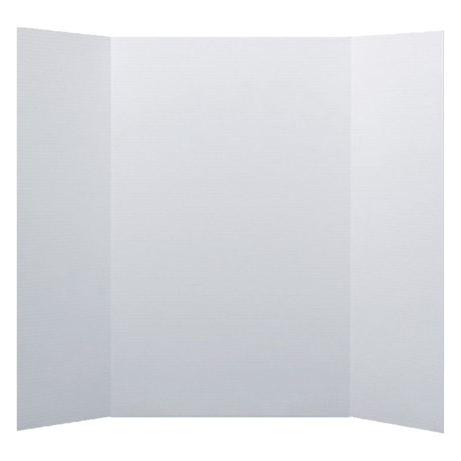 Flipside Corrugated Presentation Board, 4 x 3, Bleached White, 24/Carton (30042-24)