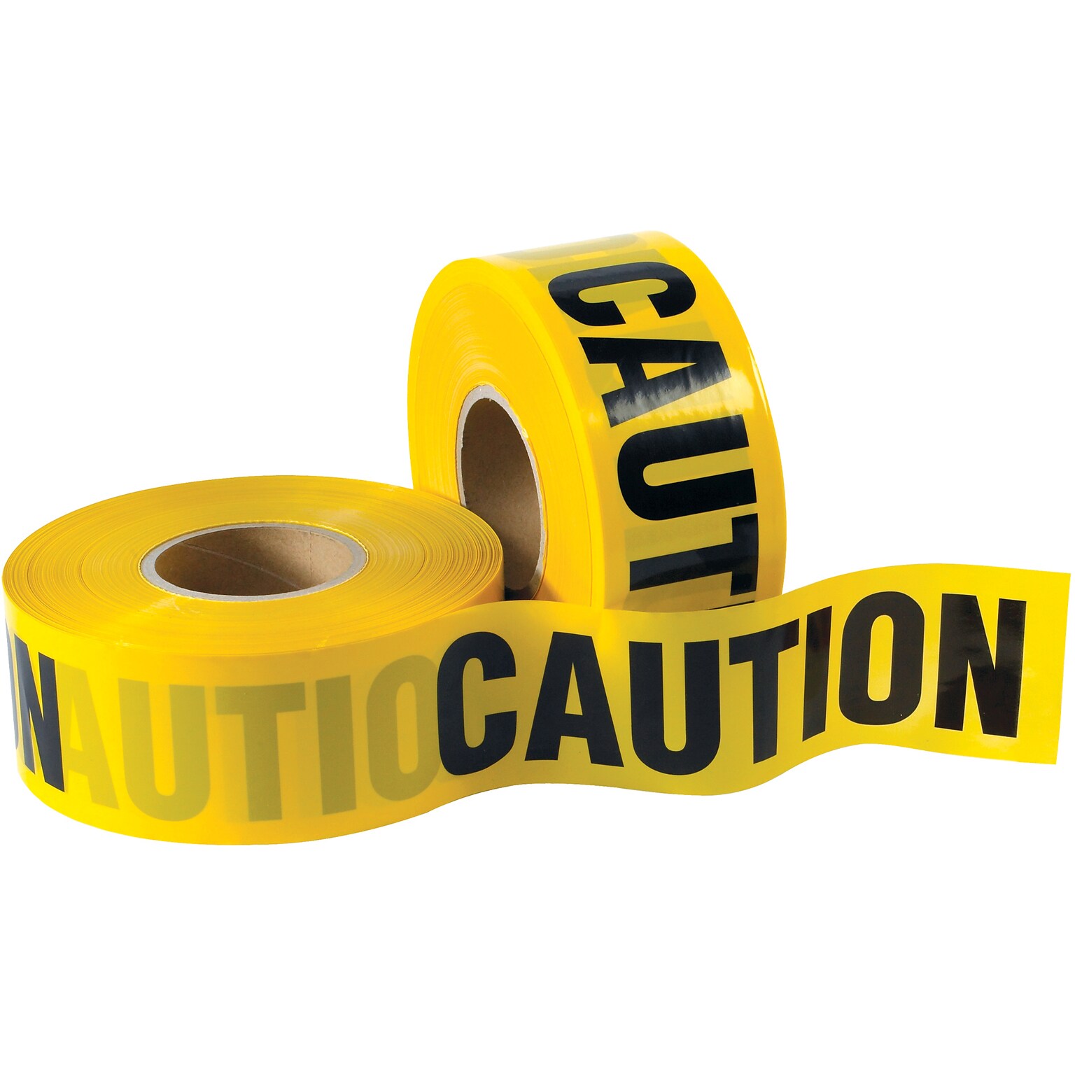 Caution Hazard or Caution Tape, 3 x 333.33 yds., Yellow, 4/Carton (T968CCC)
