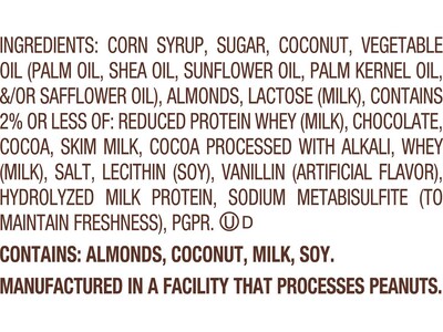 Almond Joy Coconut and Almond Milk Chocolate Candy Bar, 38.64 oz., 24/Box (34000-01816)