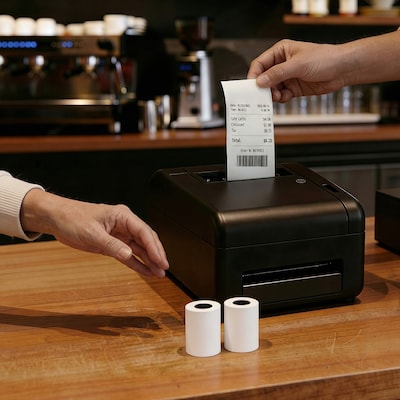 Staples Thermal Paper Rolls, 1-Ply, 2 1/4 x 50, 50/Carton (18875/3295)