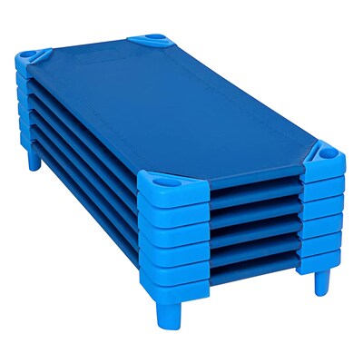 Kore Design Stackable Standard Cot, 52 x 23 x 7, Blue (KD-KC5311)