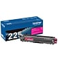 Brother TN-225 Magenta High Yield Toner Cartridge, Print Up to 2,200 Pages (TN225M)