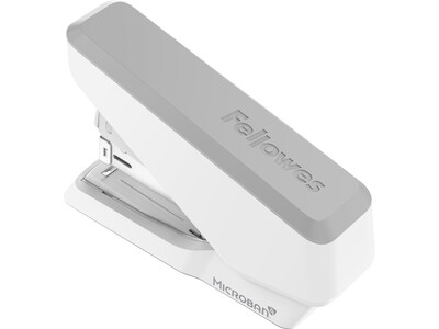 Fellowes LX860 EasyPress Desktop Stapler, 40-Sheet Capacity, Staples Included, White (LX860WHITE)