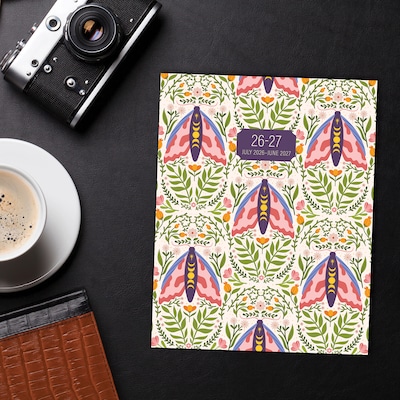 2026-2027 Willow Creek 7.5" x 9.5" Academic Weekly & Monthly Planner, Verdant Folk (65938)