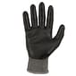 Ergodyne ProFlex 7072 Nitrile Coated Cut-Resistant Gloves, ANSI A7, Gray, Large, 12 Pair (10304)