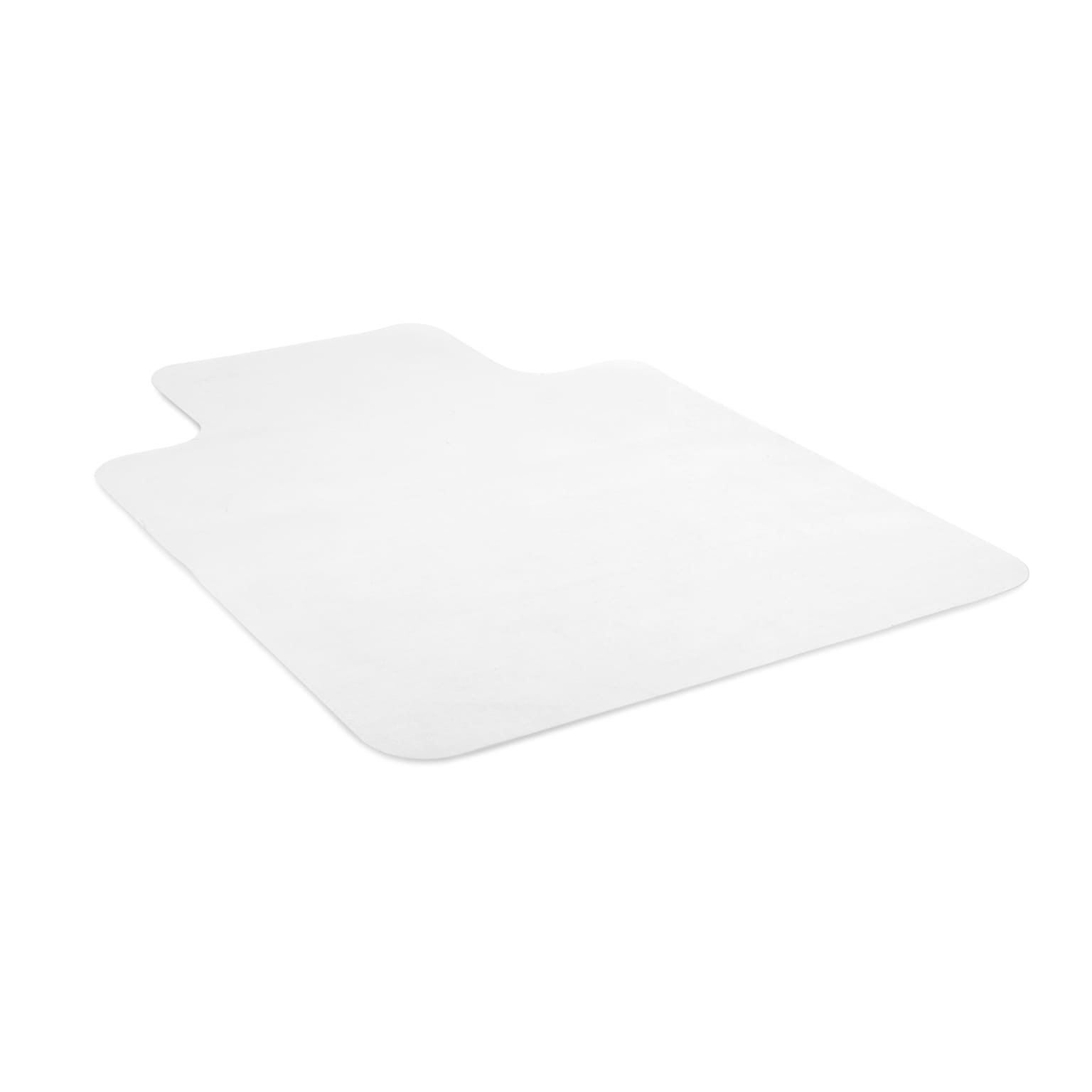 Mount-It! Hard Floor Chair Mat with Lip, 35.5 x 47, Clear Vinyl (MI-7818)