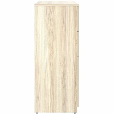 Lorell Essentials 4-Drawer Lateral File, Letter/Legal Size, Modern Elm (LLR66336)