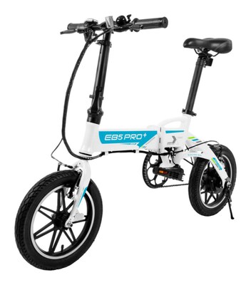 Swagtron Pro Plus E-Bike with Removable Battery - (White)