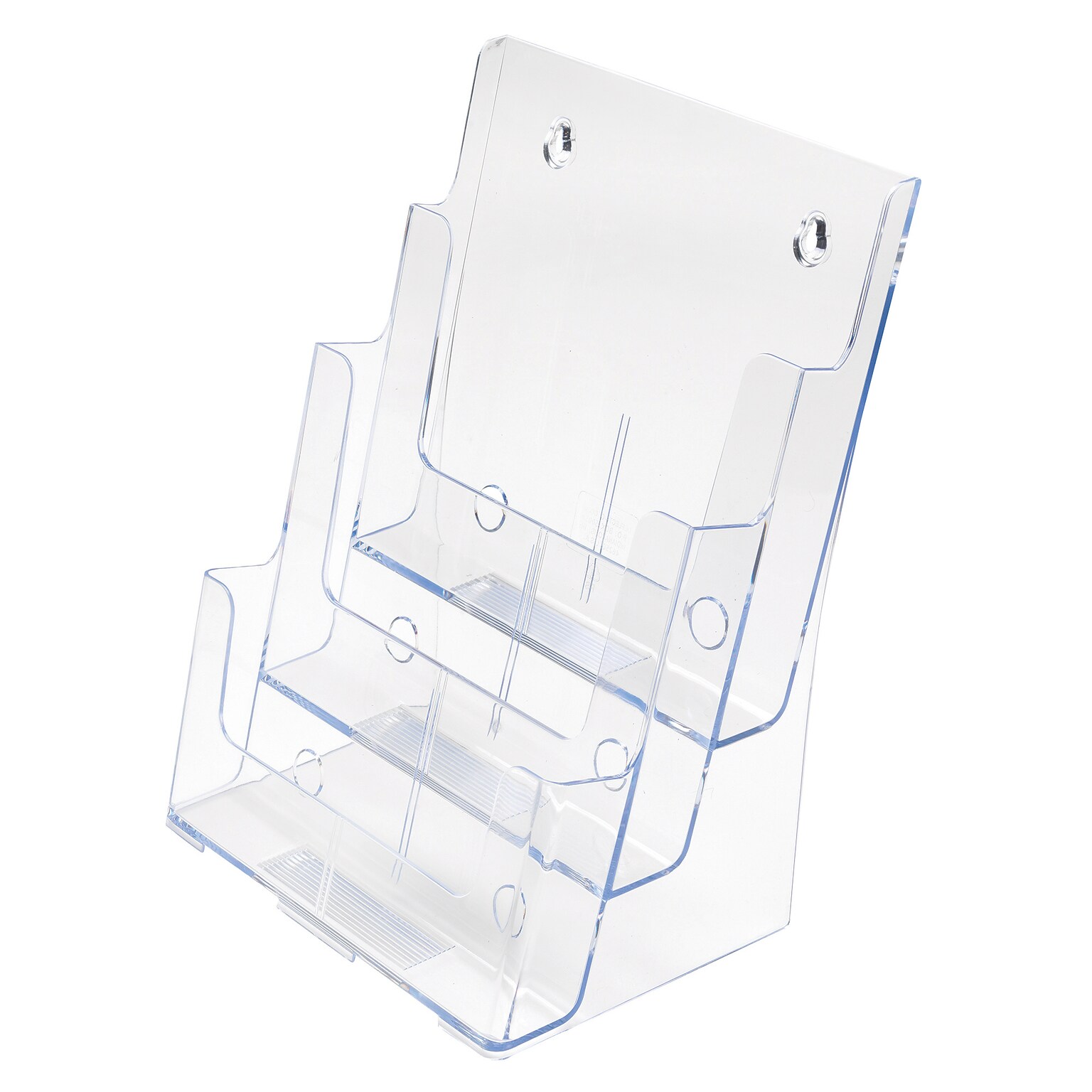 Staples® Literature Holder for Magazines, 8.25 x 11.7, Clear Plastic (77301)