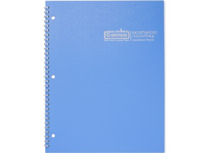 2023-2024 House of Doolittle 8.5 x 11 Academic Monthly Planner, Bright Blue (26308-24)